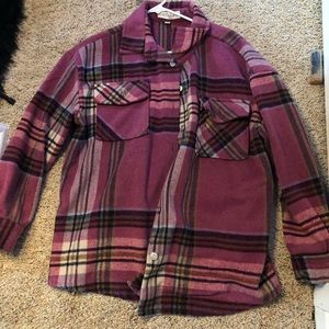 Purple flannel/shacket